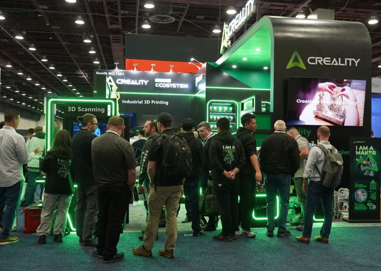 創(chuàng)想三維亮相Rapid+TCT 2025展會(huì)，創(chuàng)新成果閃耀全場(chǎng)！